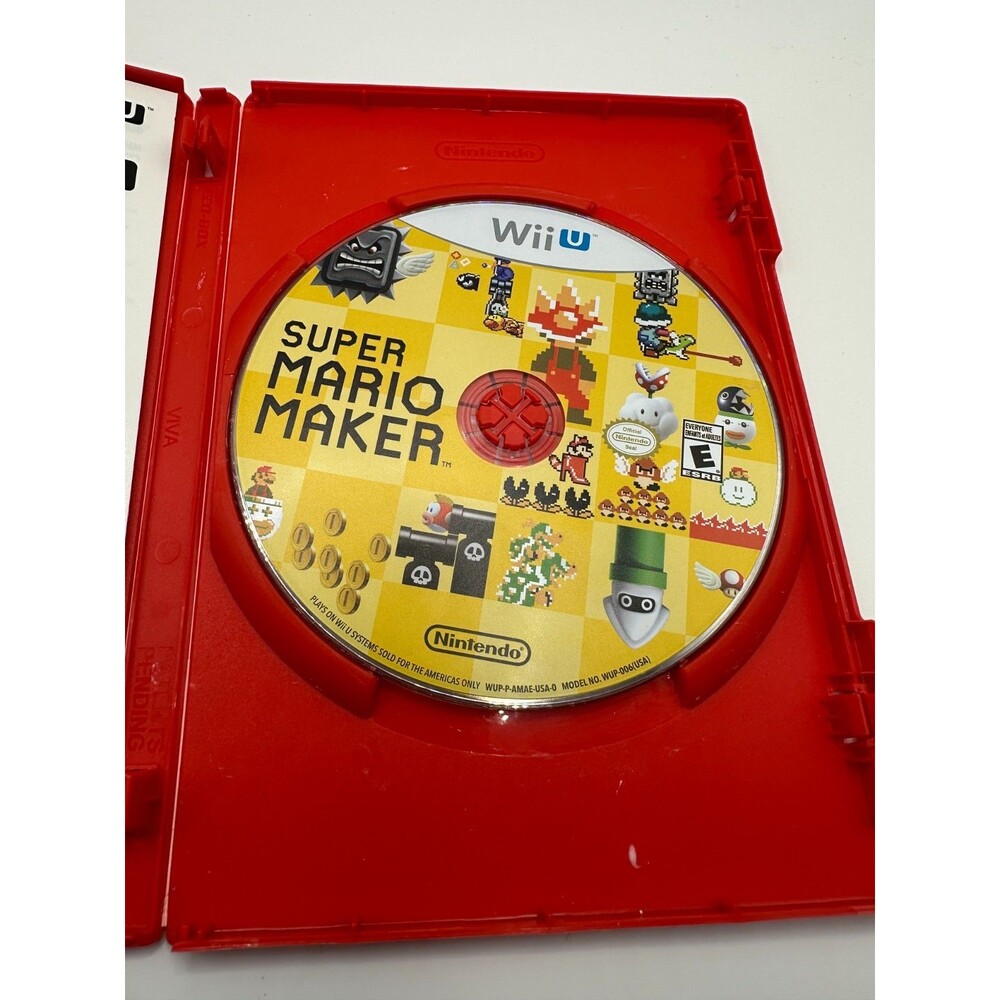 Super Mario Maker Nintendo Wii U - Complete